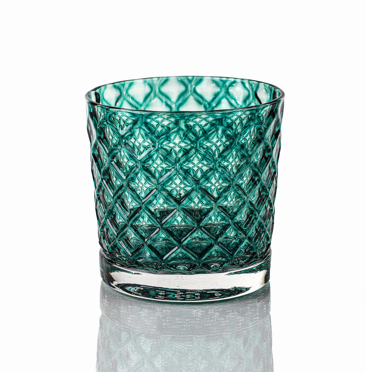 Turquoise Mindala Glass