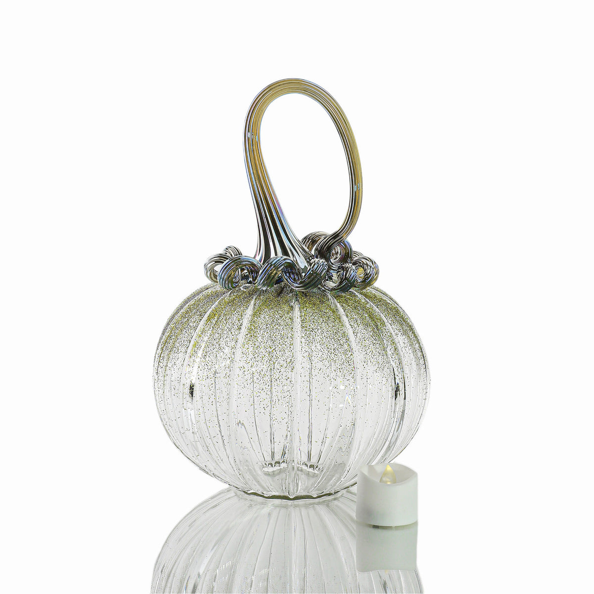 Bewitched Botanicals Textured Pumpkin w/Tealight