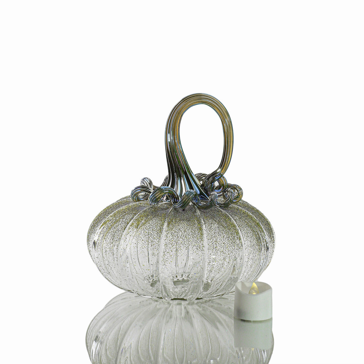 Bewitched Botanicals Textured Pumpkin w/Tealight