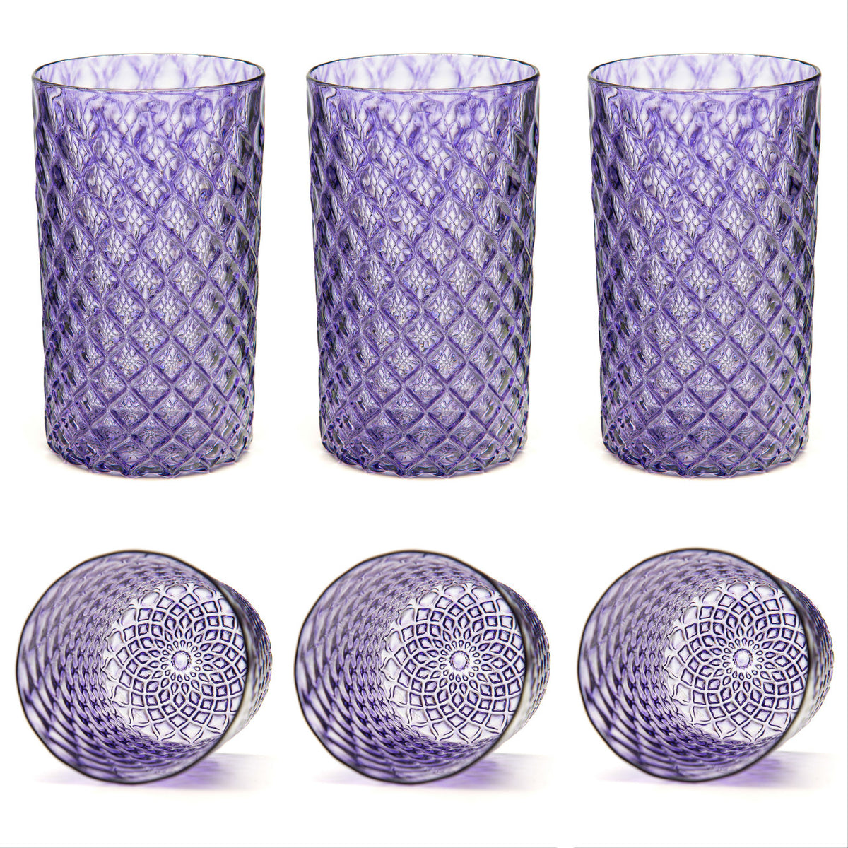 Grape Mandala Glass