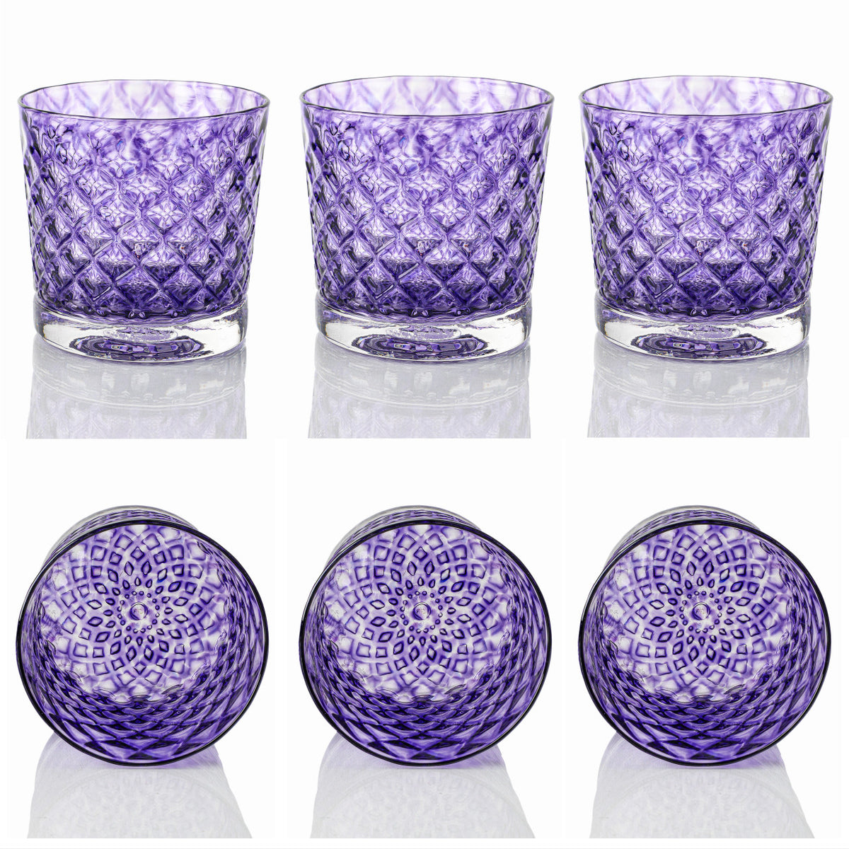 Grape Mindala Glass