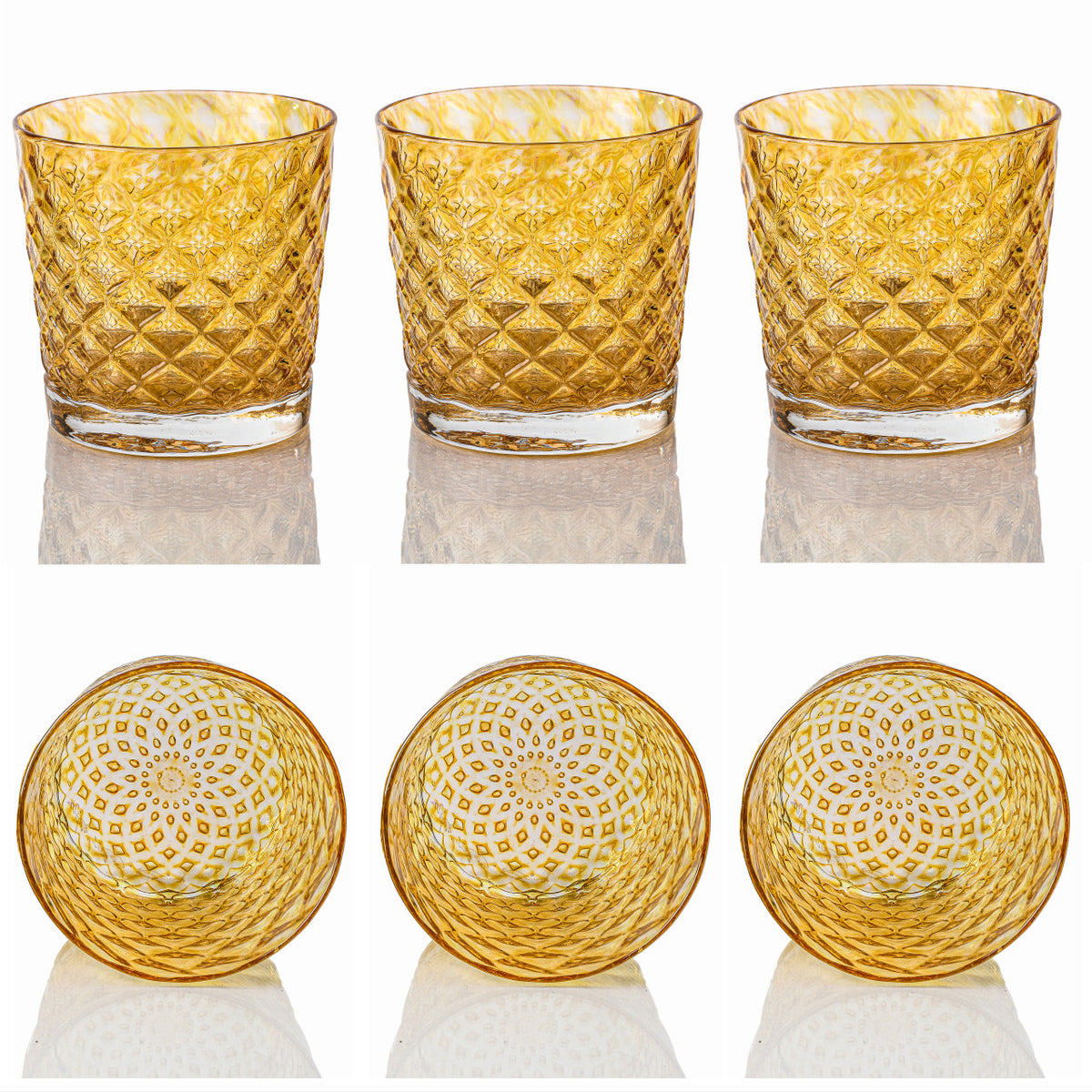 Pineapple Mindala Glass