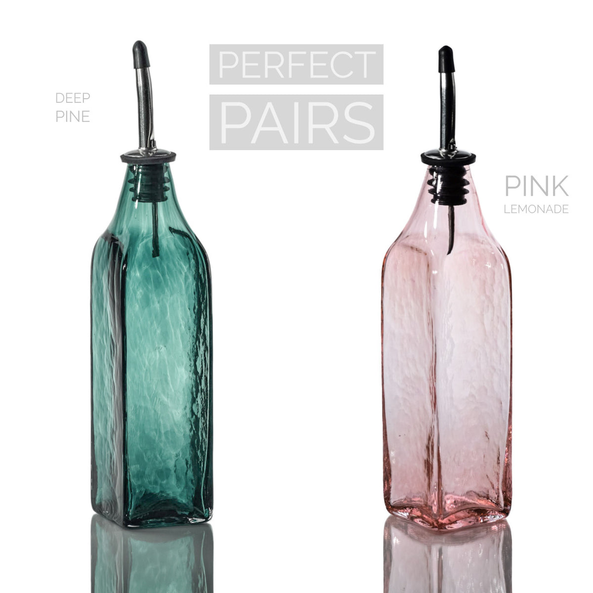 Deep Pine &amp; Pink Lemonade Single-Tone Bottle Set