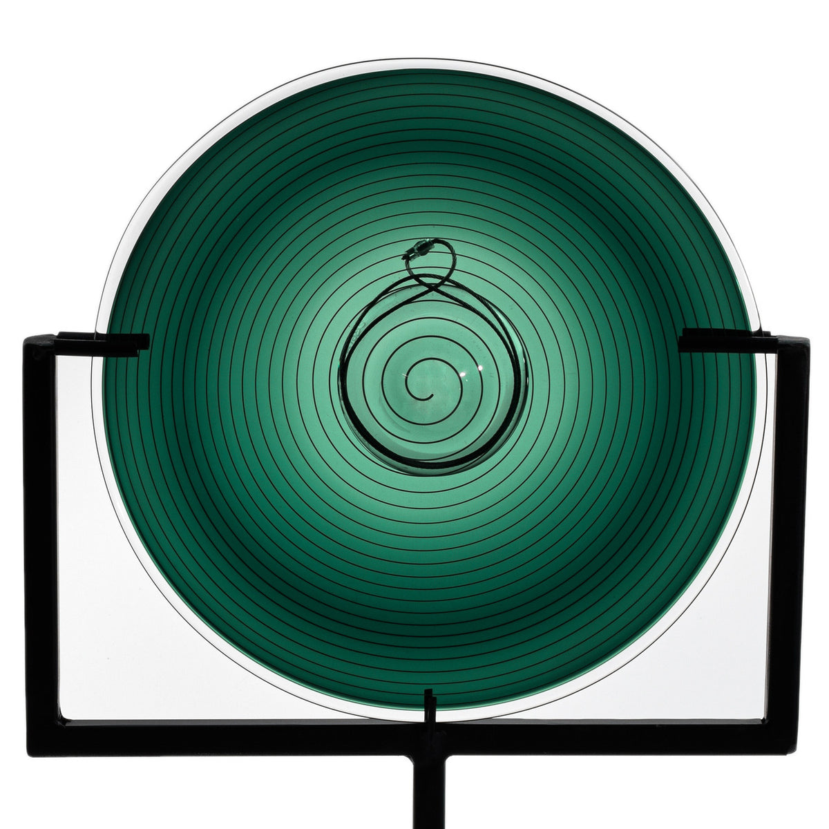 Deep Pine Spiral Rondel