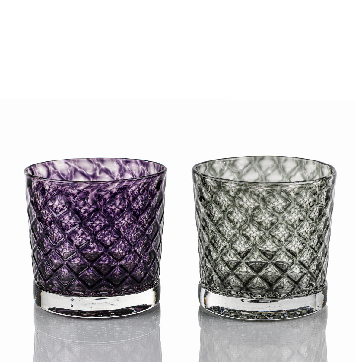 Indigo Mindala Glass