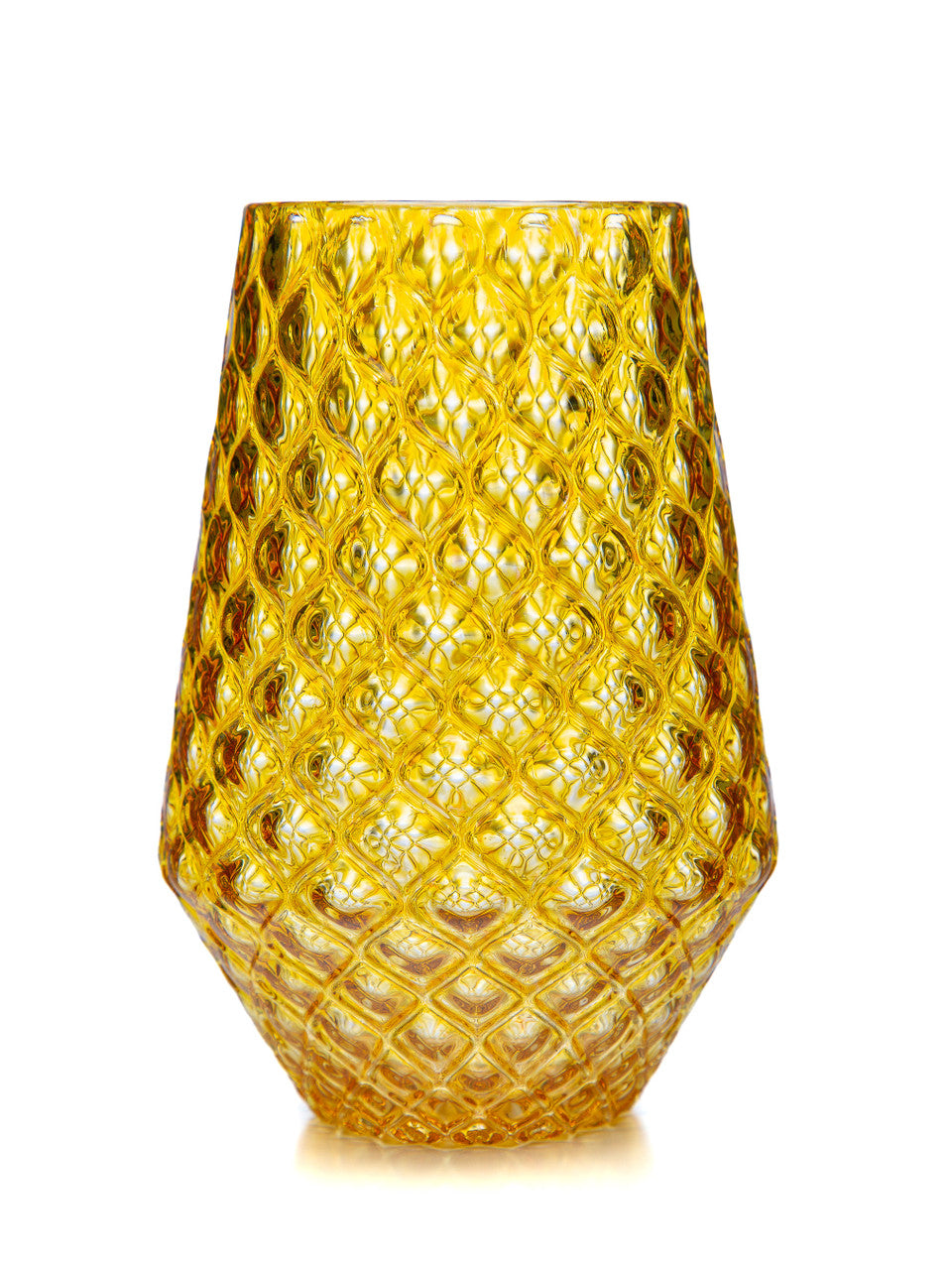 Pineapple Diamond Cut Tulip Tumbler