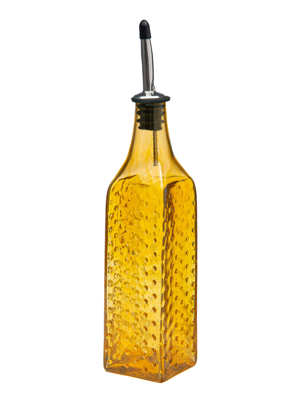 Pineapple Hobnail Handblown Bottle