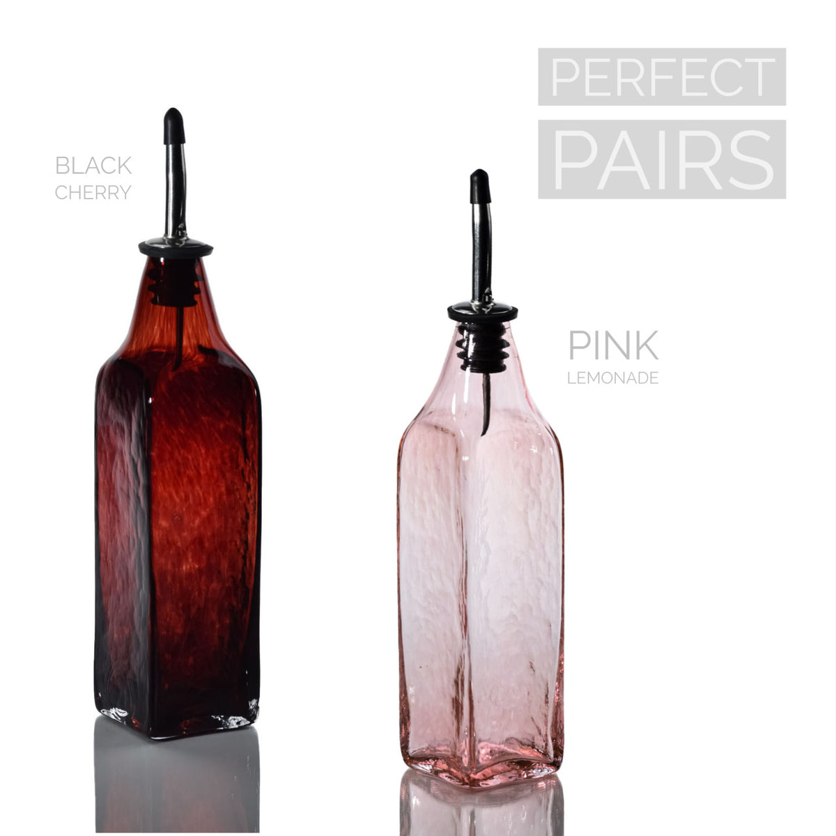 Black Cherry &amp; Pink Lemonade Single-Tone Bottle Set