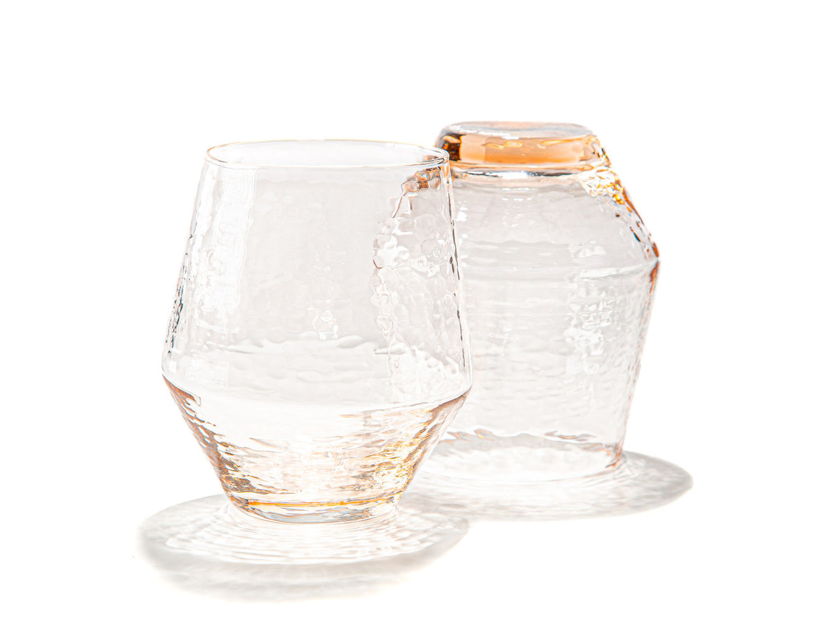 CLASSIC Set of 6 | Sparkling Stemless Glassware
