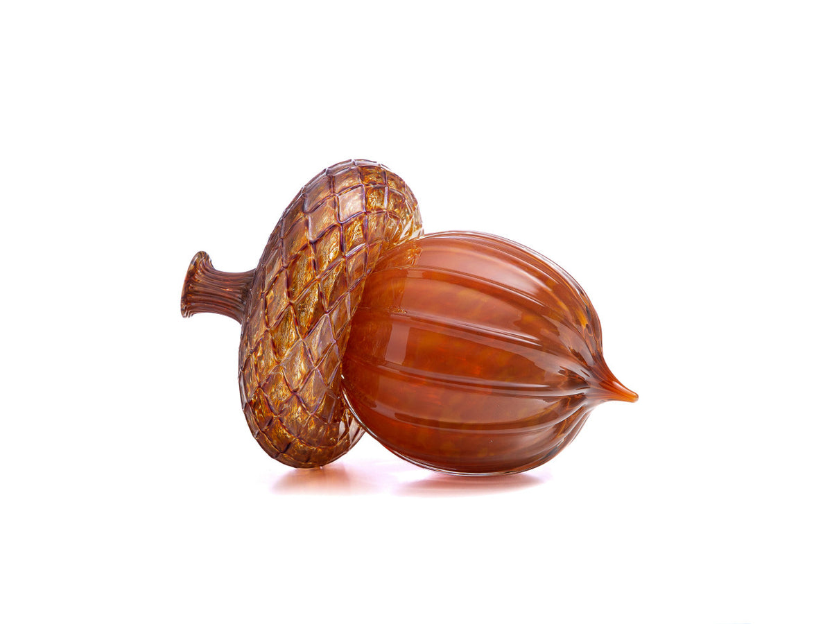 Light Metallic Clove &amp; Chestnut Acorn