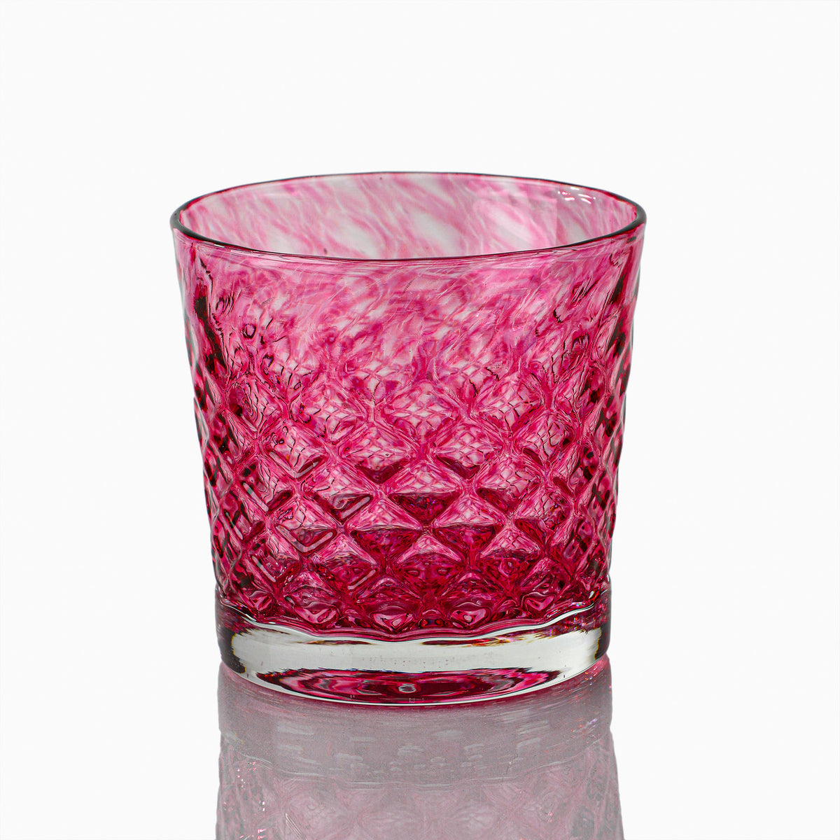 Raspberry Mindala Glass