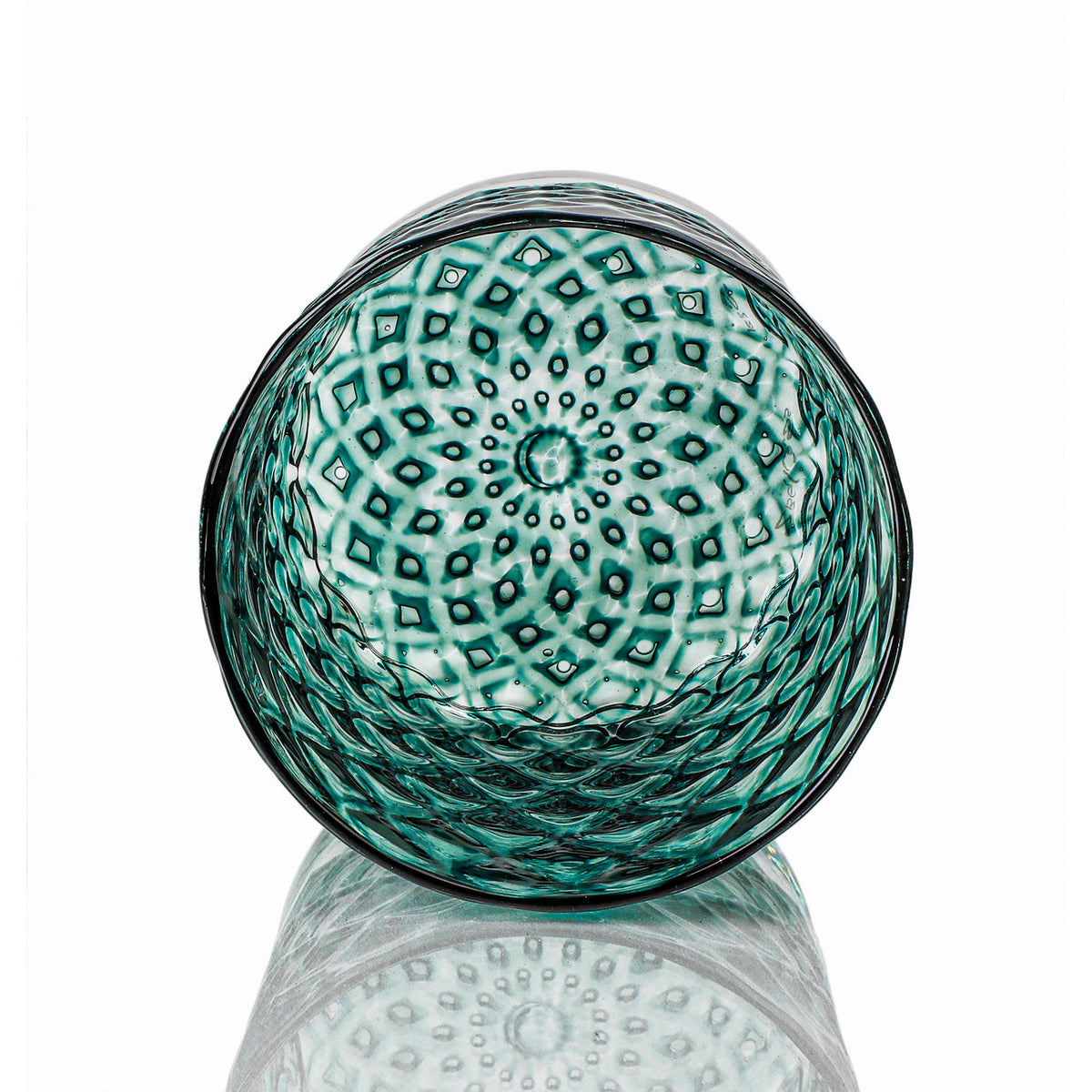 Turquoise Mindala Glass