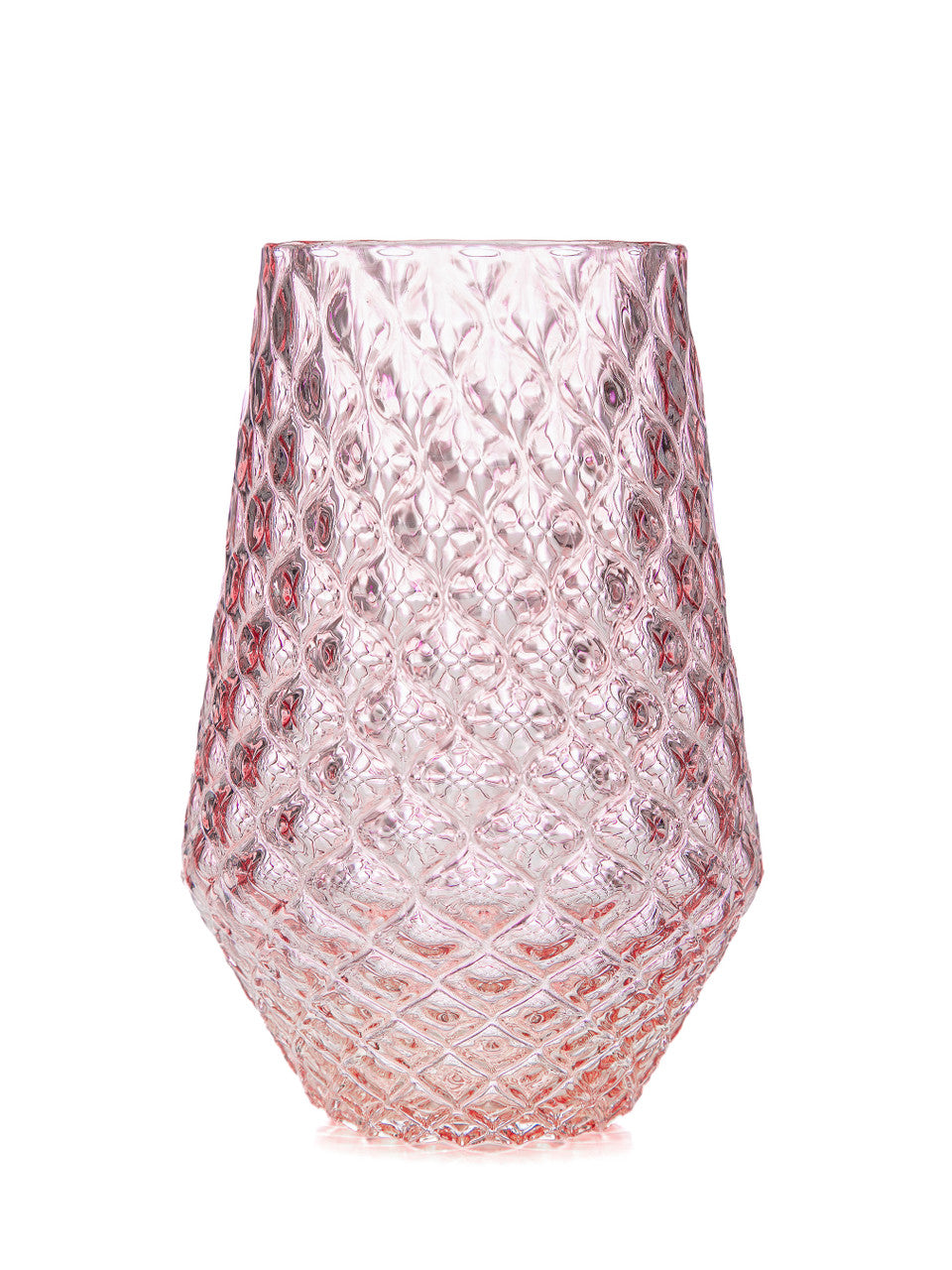 Pink Lemonade Diamond Cut Tulip Tumbler