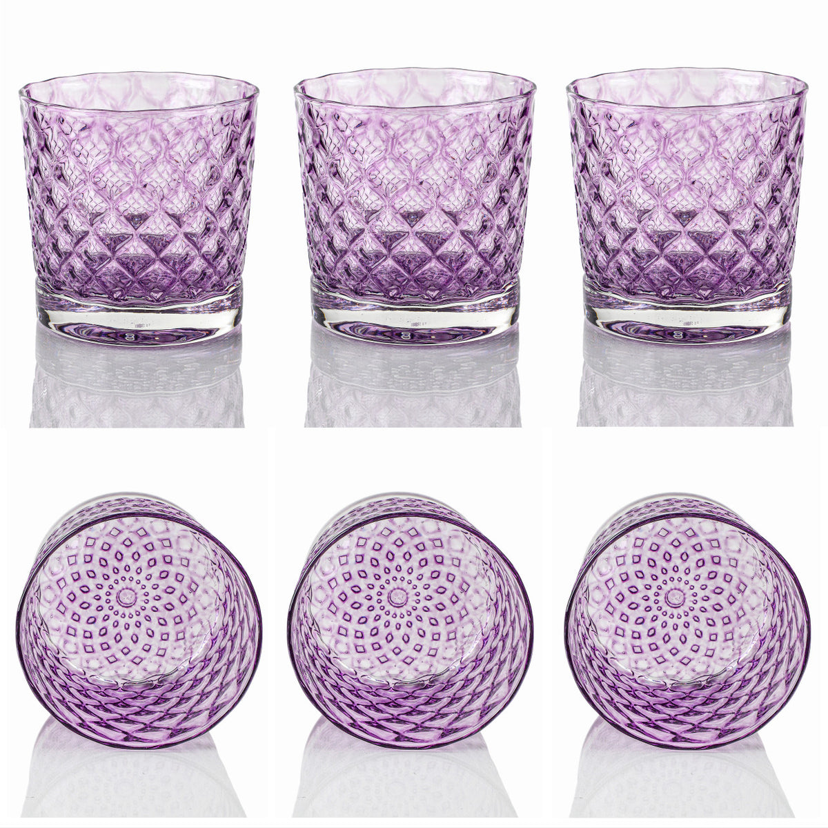 Lavender Mindala Glass