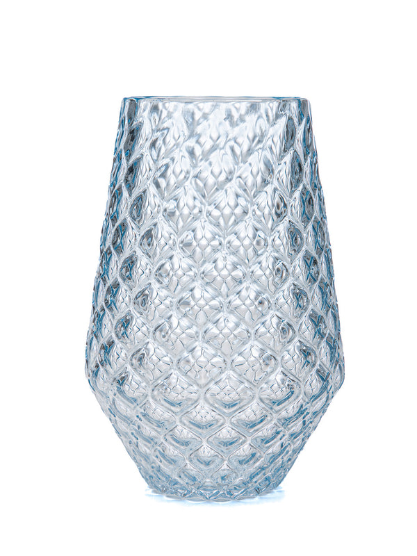 Ice Diamond Cut Tulip Tumbler - 2BGlass