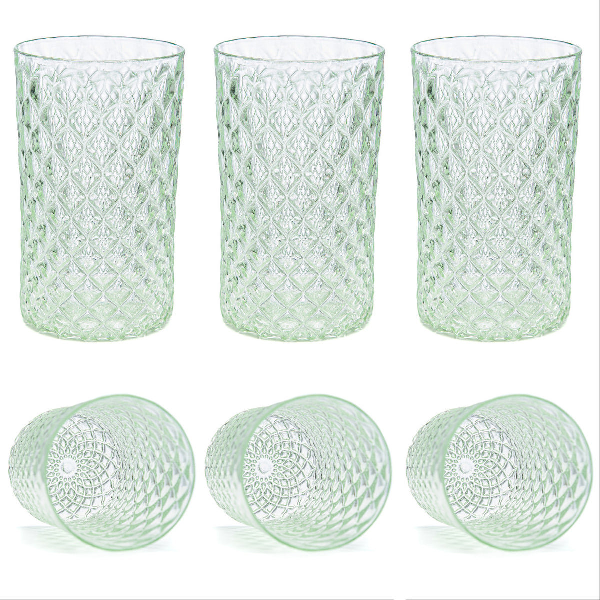 Wintergreen Mandala Glass