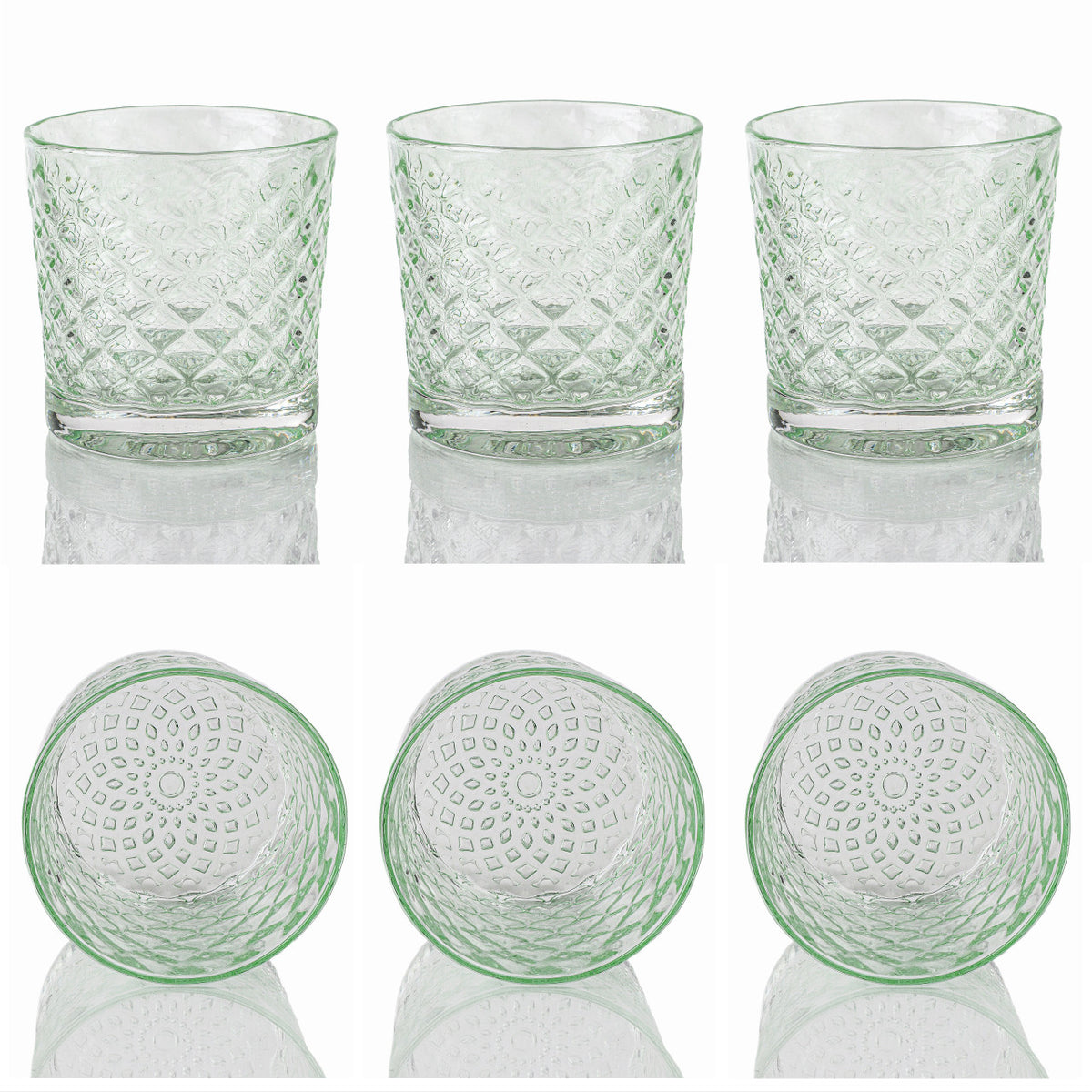 Wintergreen Mindala Glass