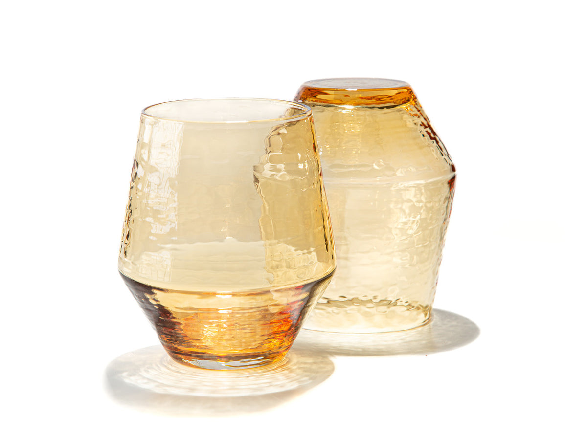 CINNAMON | Sparkling Stemless Glassware