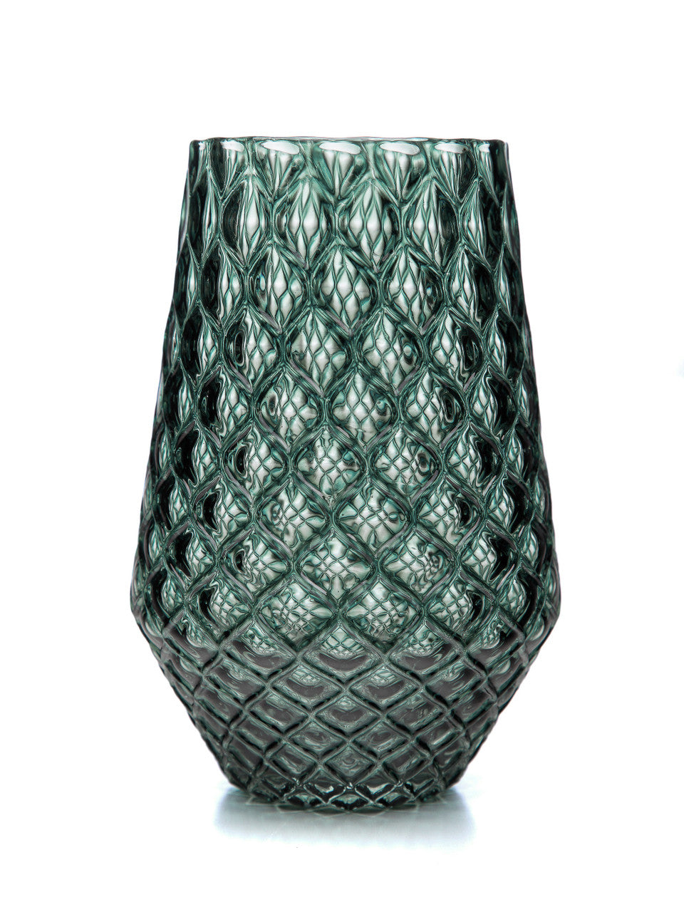 Deep Pine Diamond Cut Tulip Tumbler