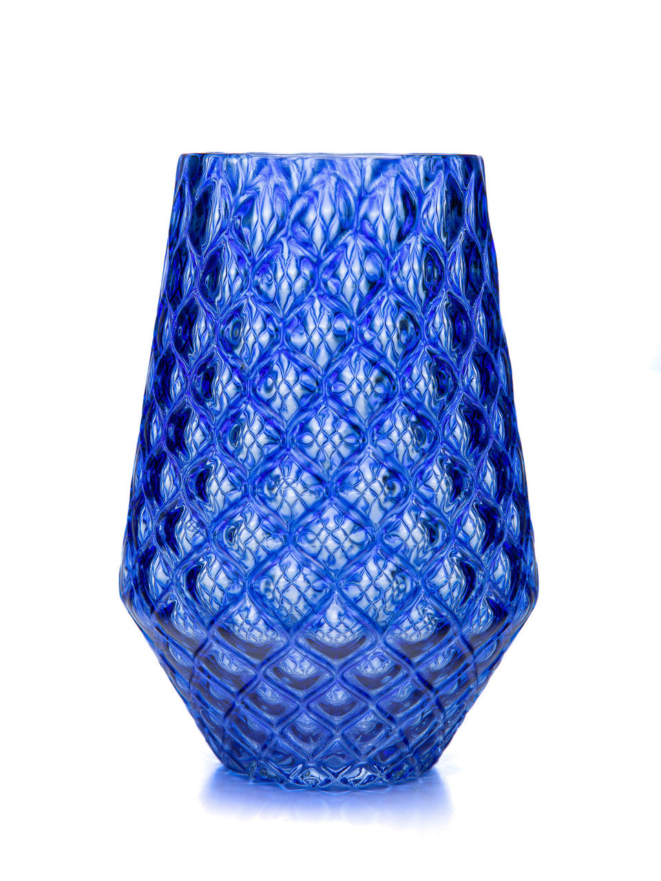 Blueberry Diamond Cut Tulip Tumbler