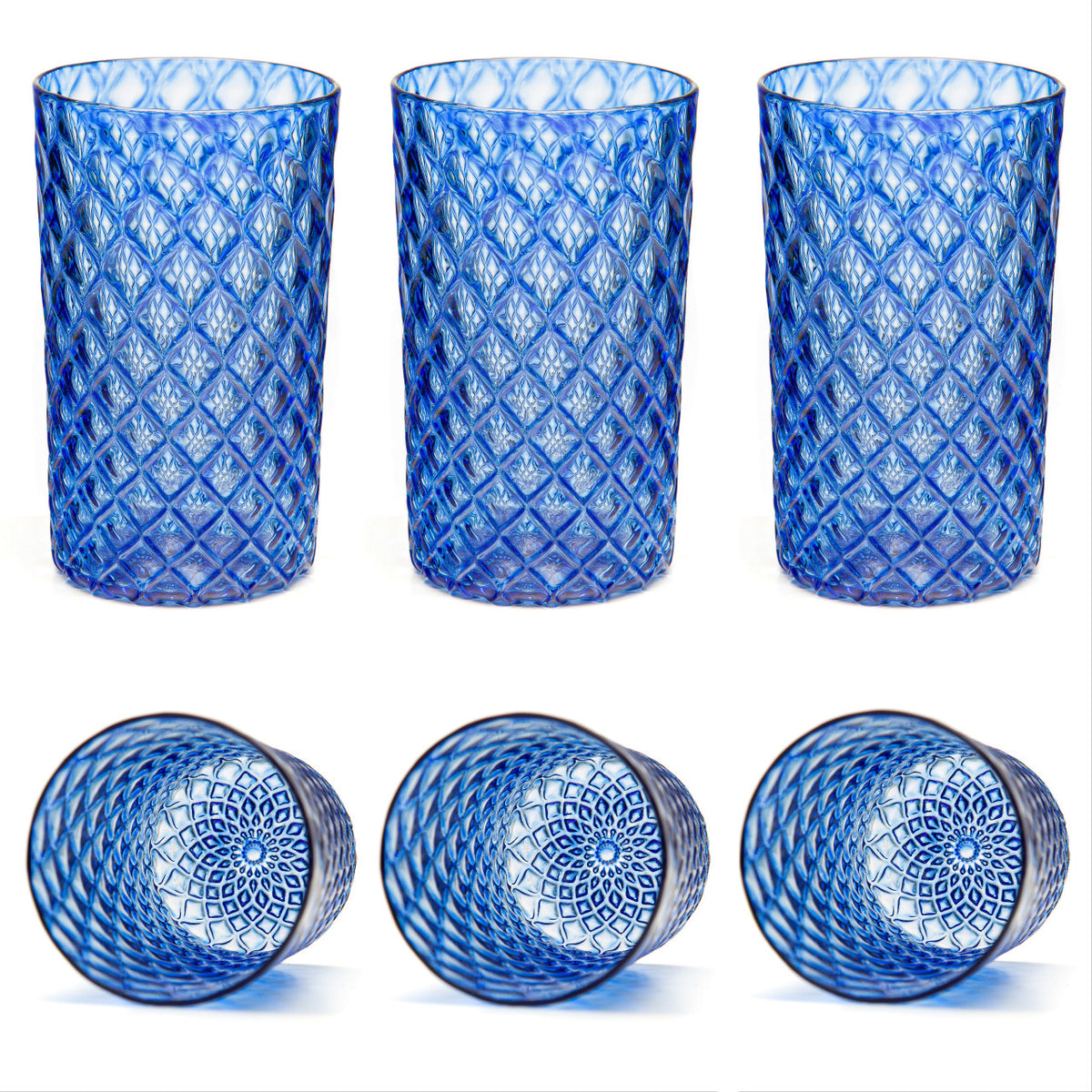 Blueberry Mandala Glass
