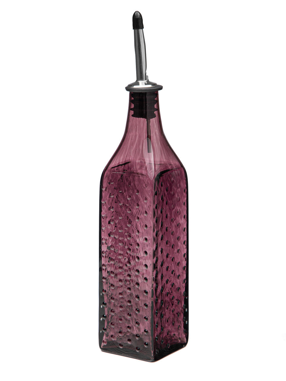 Bordeaux Hobnail Handblown Bottle