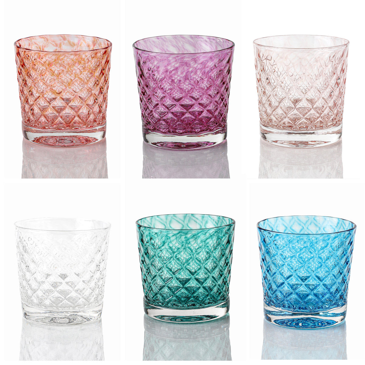 Aqua Mindala Glass