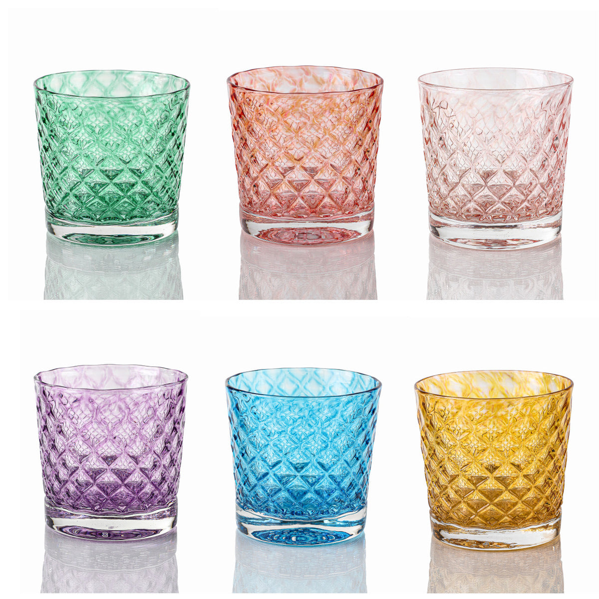 Pineapple Mindala Glass