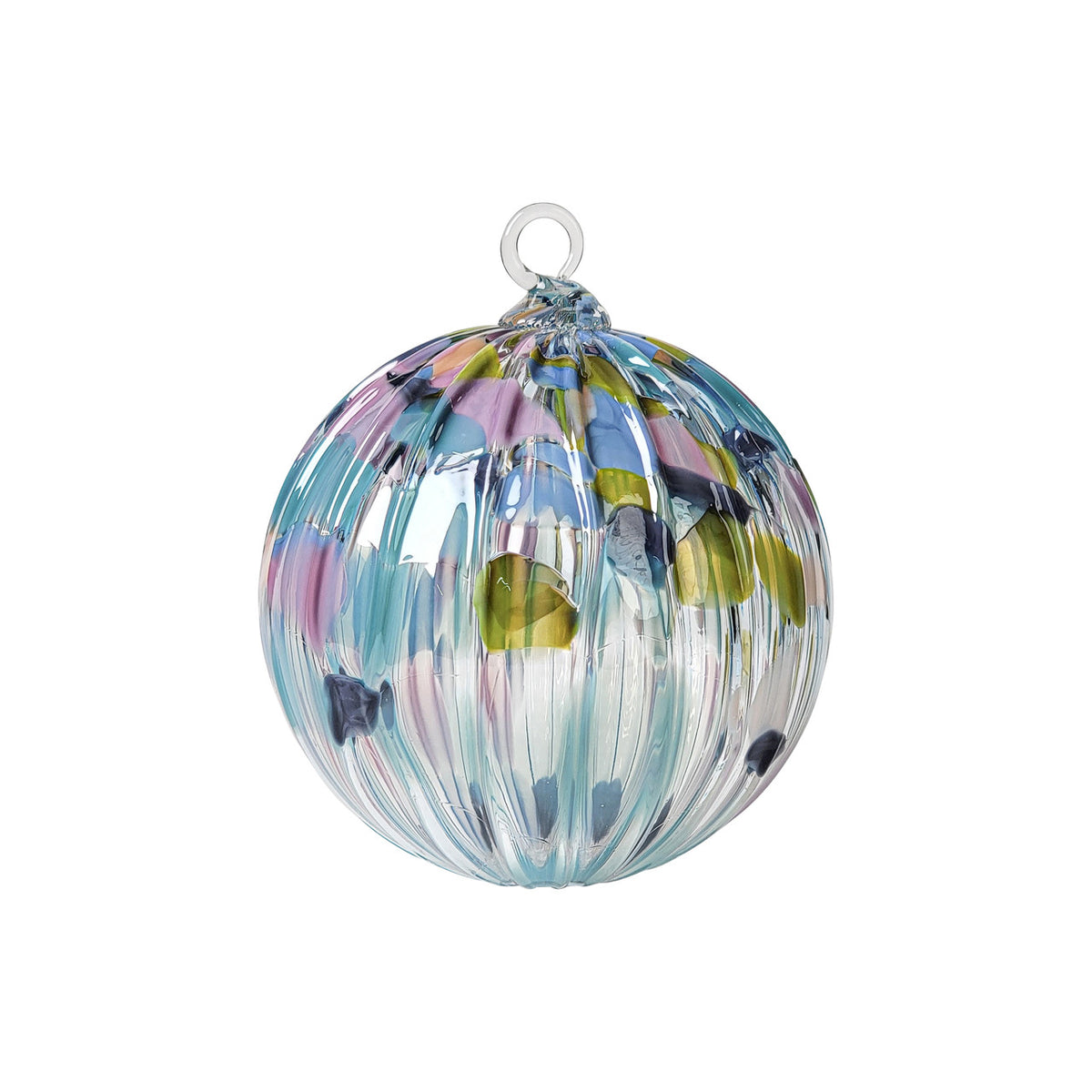 Santa Cruz, CA Handblown Glass Ornament