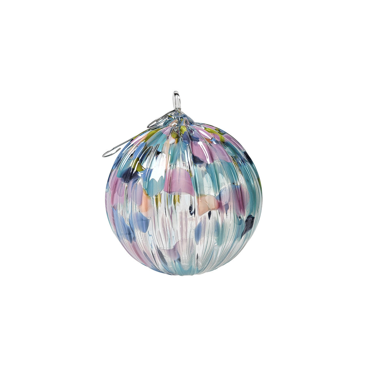 Santa Cruz Set of 6 Handblown Glass Ornaments