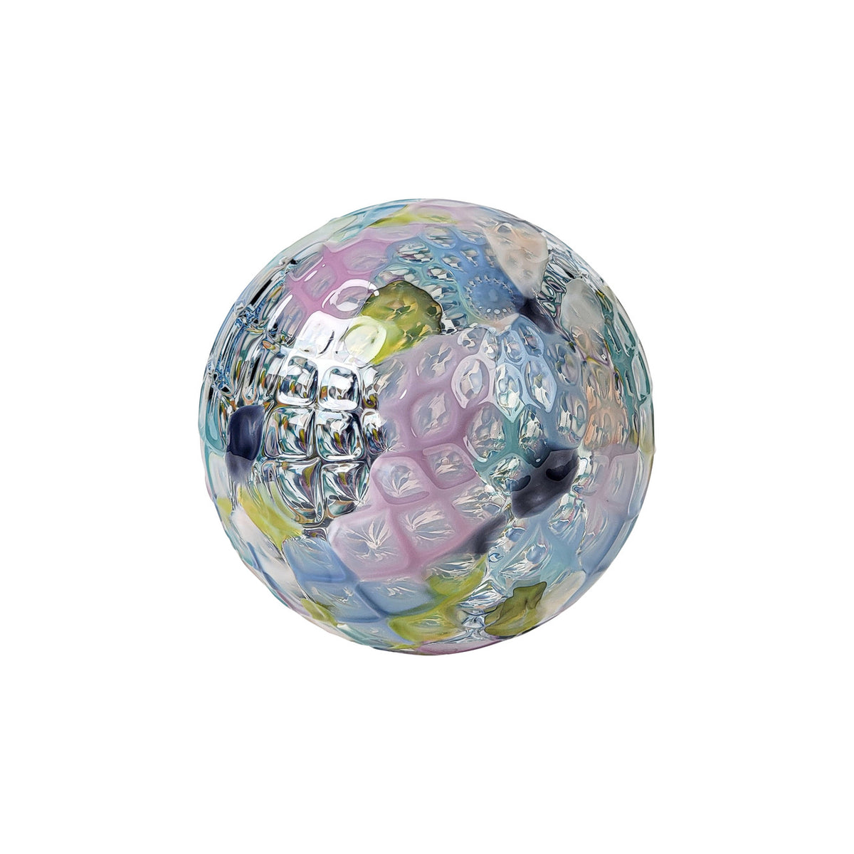 Santa Cruz, CA Handblown Glass Ornament