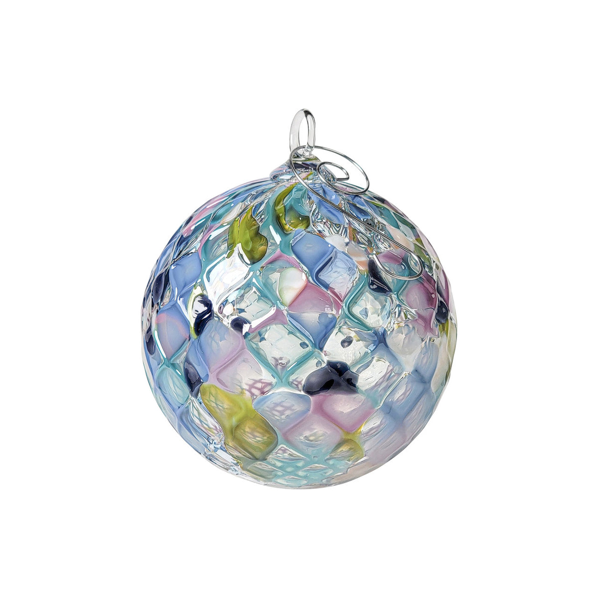 Santa Cruz, CA Handblown Glass Ornament