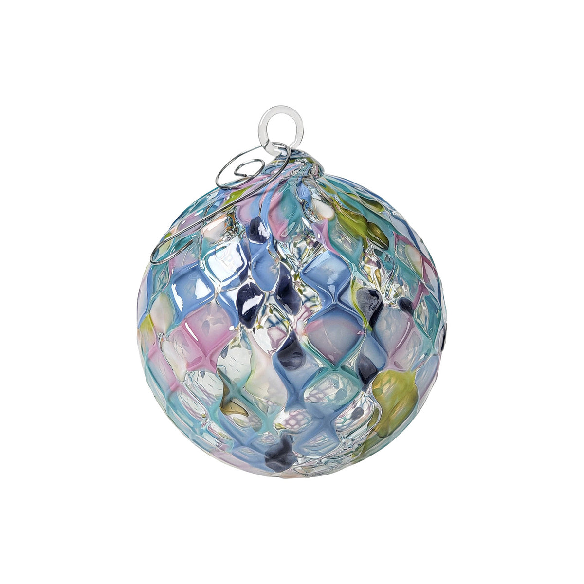 Santa Cruz, CA Handblown Glass Ornament