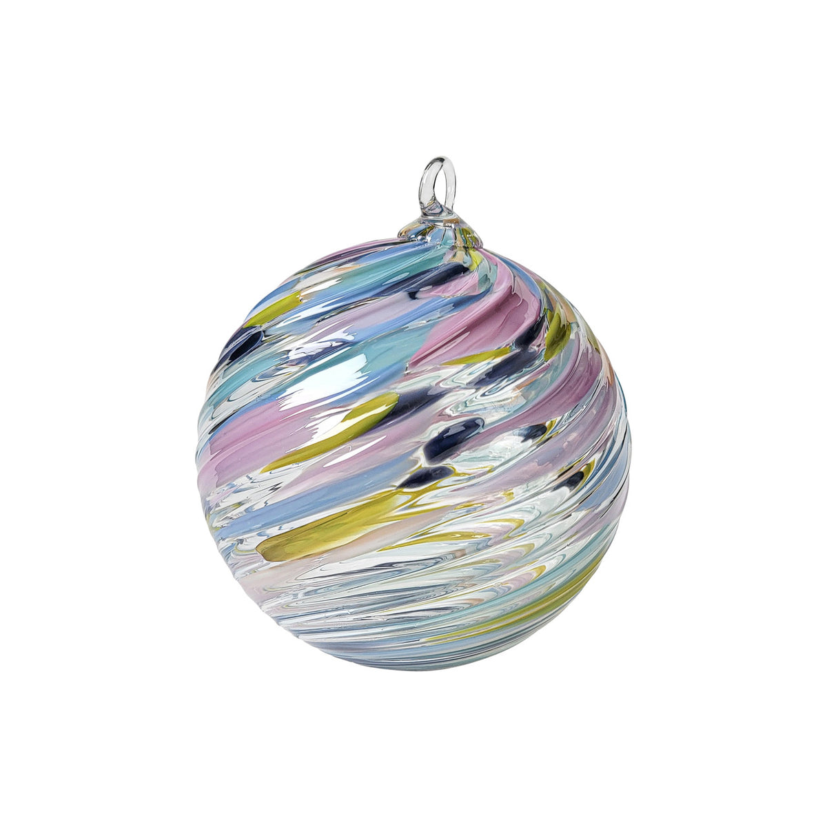 Santa Cruz, CA Handblown Glass Ornament