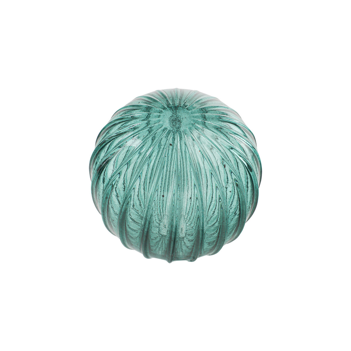 Sea Green Handblown Glass Ornament