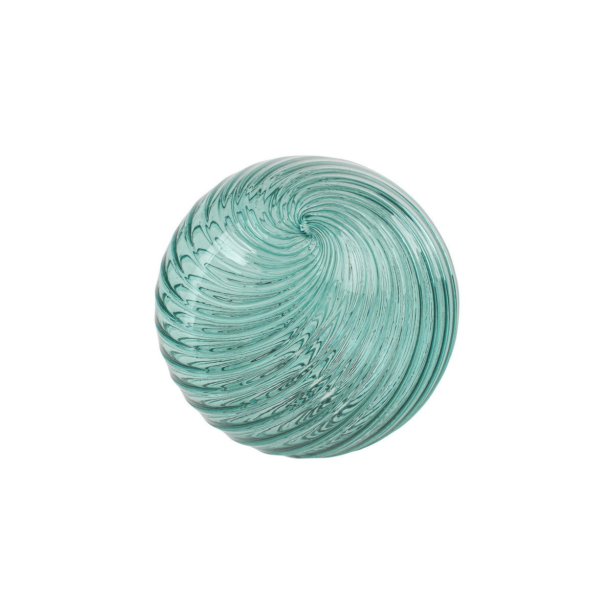 Sea Green Handblown Glass Ornament