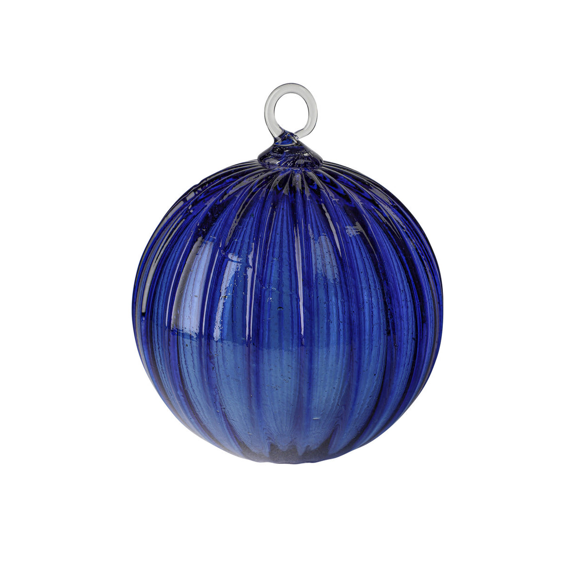 September Birthstone Handblown Glass Ornament
