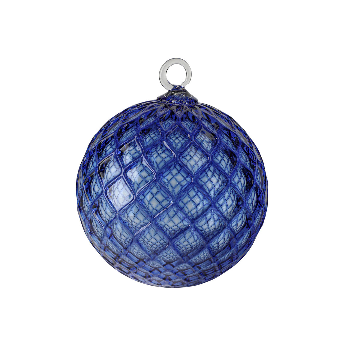 September Birthstone Handblown Glass Ornament
