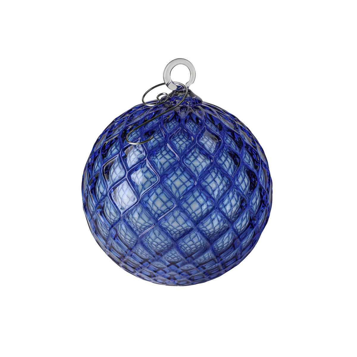 September Birthstone Handblown Glass Ornament