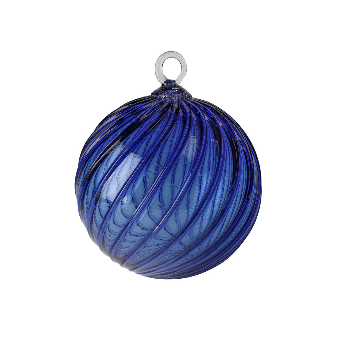 Blueberry Handblown Glass Ornament