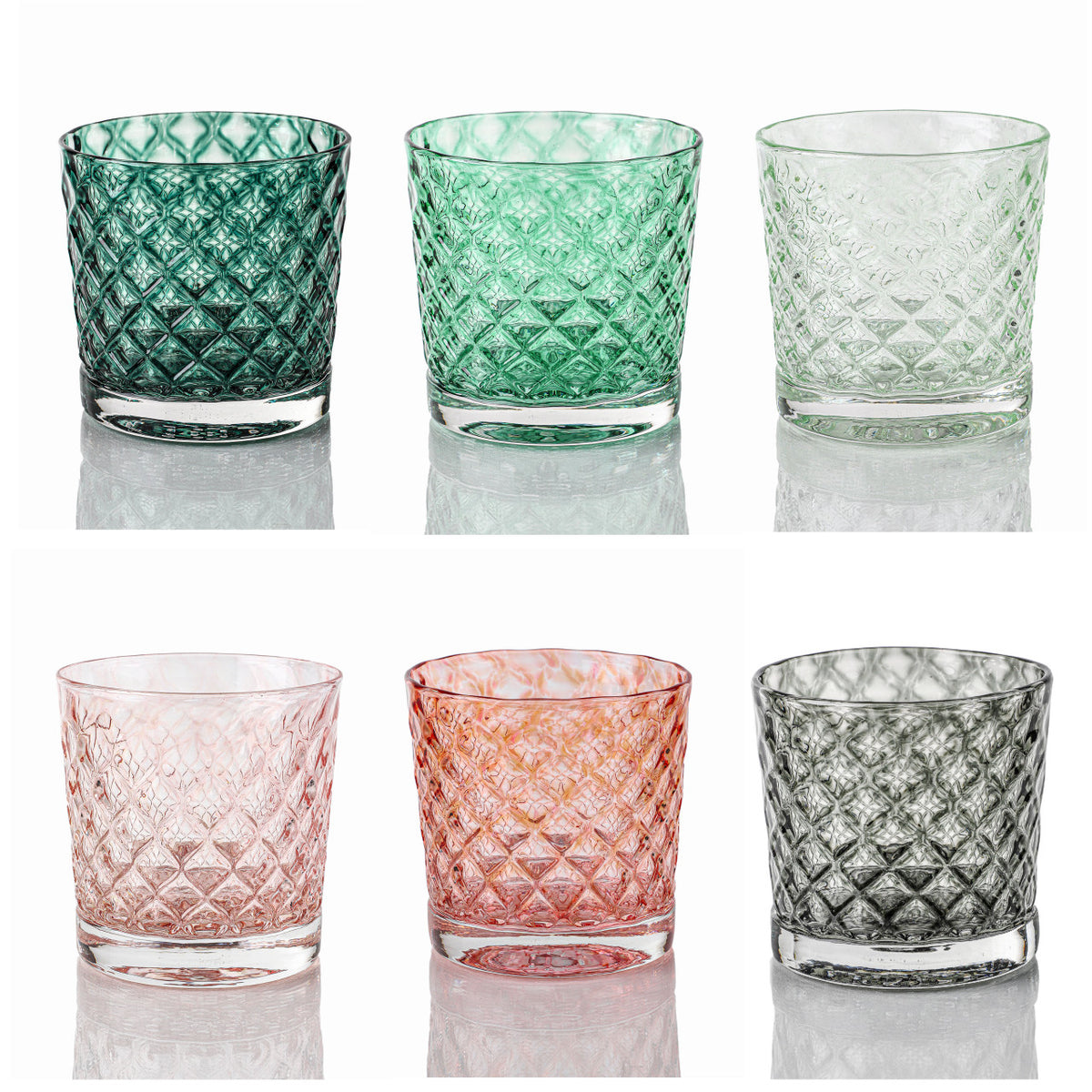 Spearmint Mindala Glass