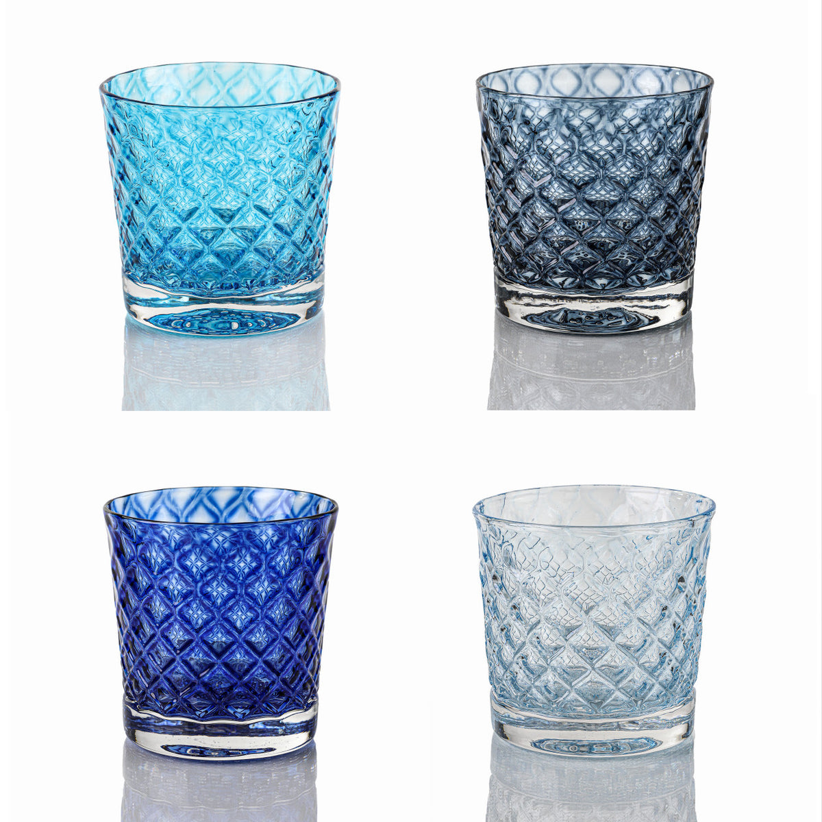 Aqua Mindala Glass