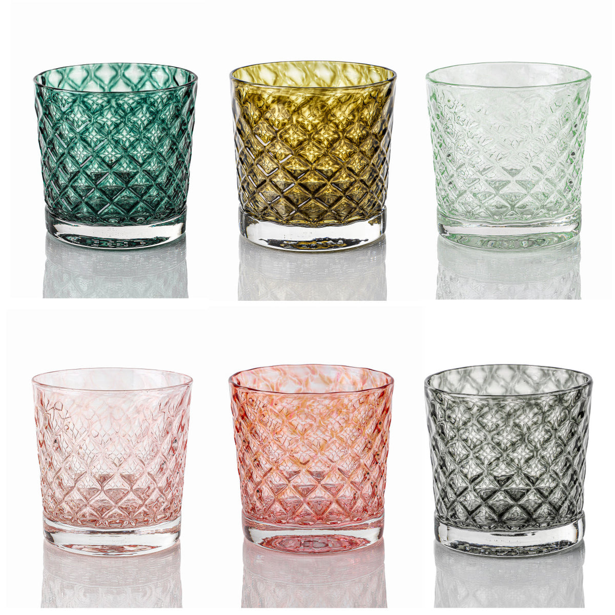 Deep Pine Mindala Glass
