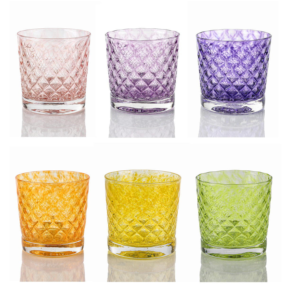 Lime Mindala Glass