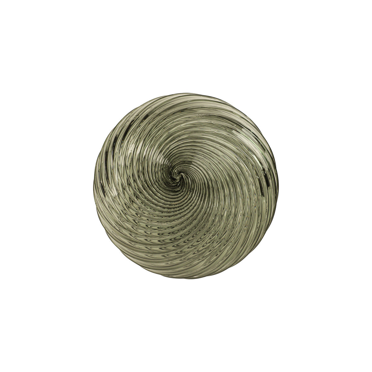 Smoke Handblown Glass Ornament
