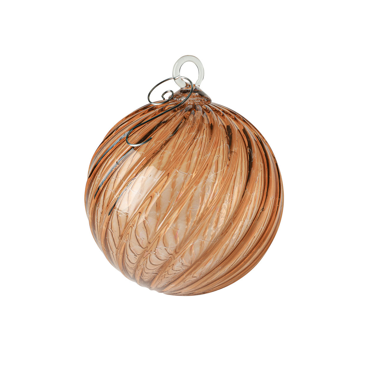 Grapefruit Set of 6 Mixed Handblown Glass Ornaments