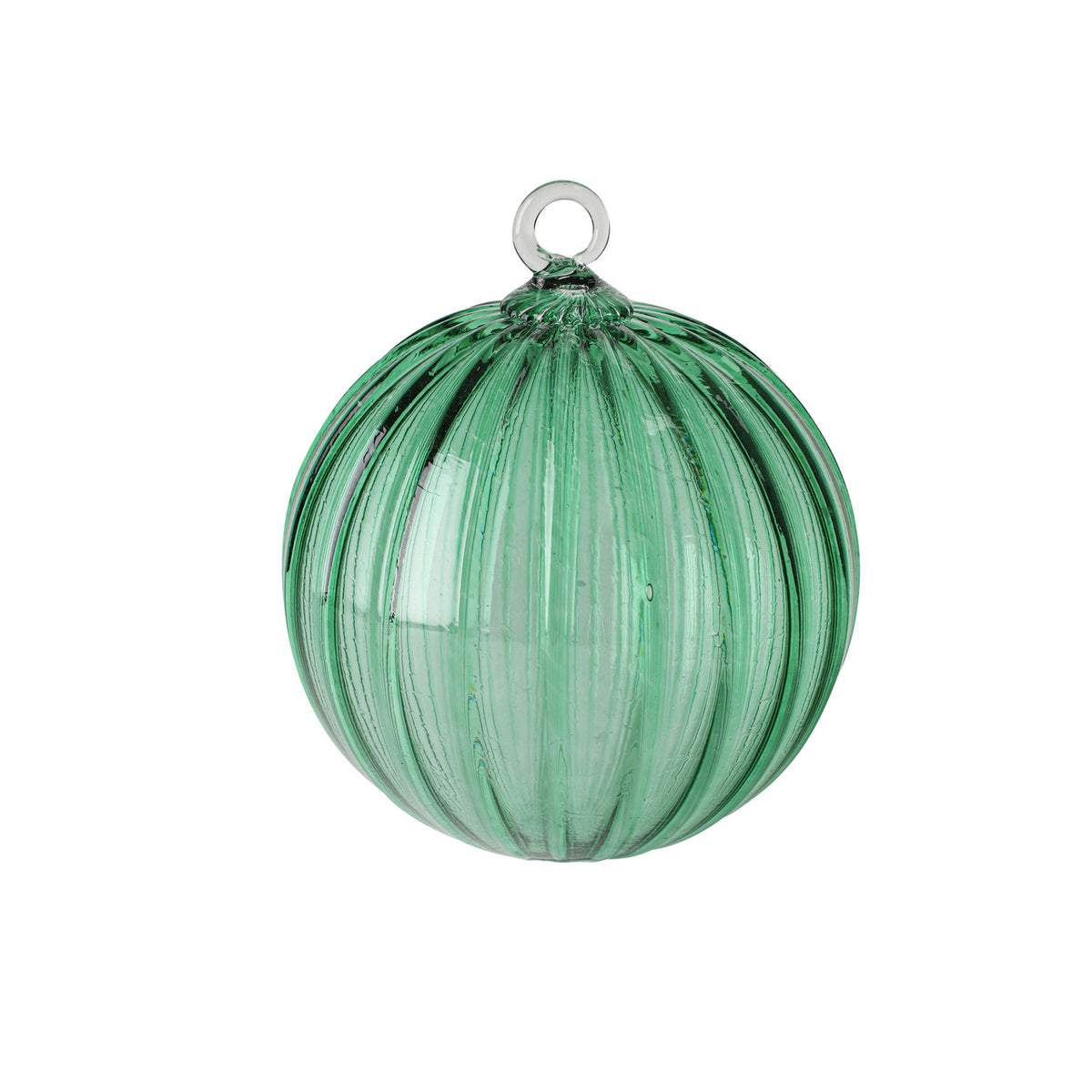 Spearmint Handblown Glass Ornament