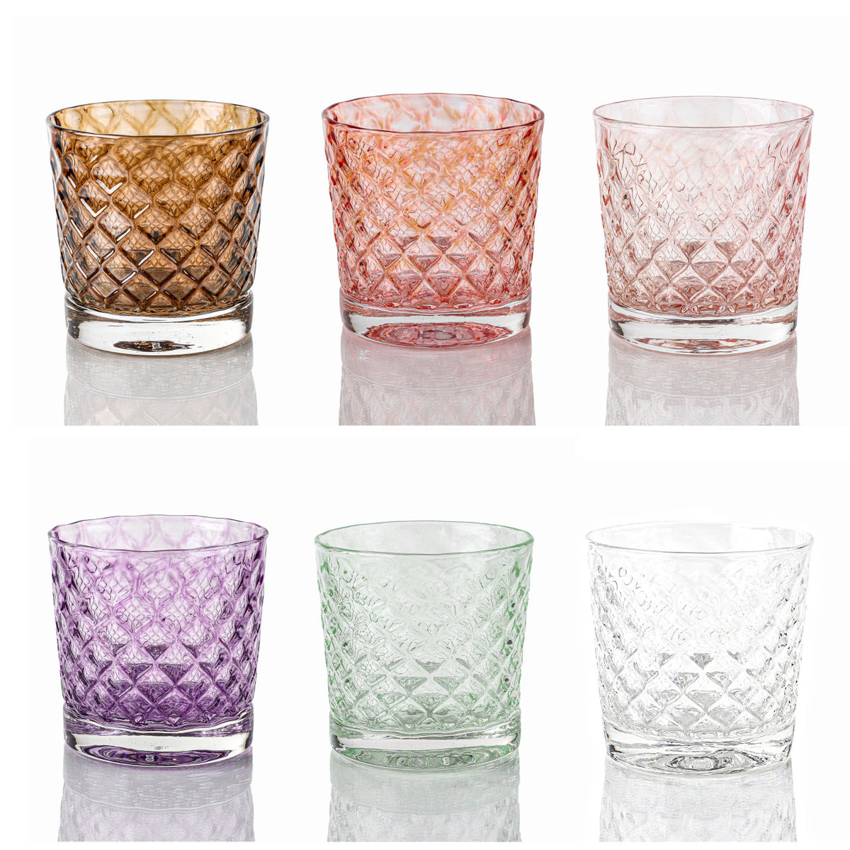 Grapefruit Mindala Glass