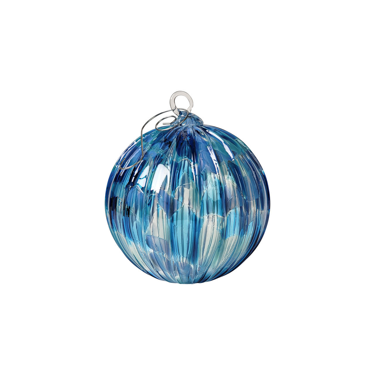 Lake Tahoe Set of Six Handblown Glass Ornaments