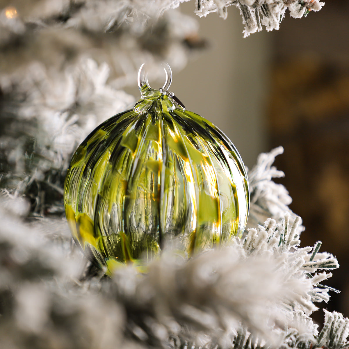 The Christmas Pickle Handblown Glass Ornament